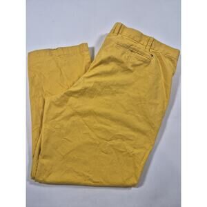 Tommy Hilfiger Chino Pants Men's 44/30 Mustard Yellow